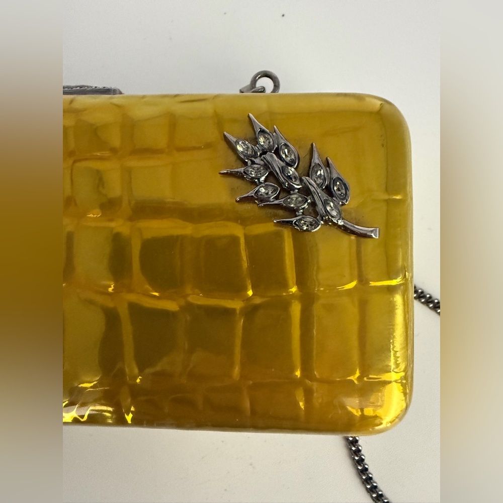 Chanel Minaudiere Gold Crystal Crocodile Clutch Bag - Picture 15 of 16